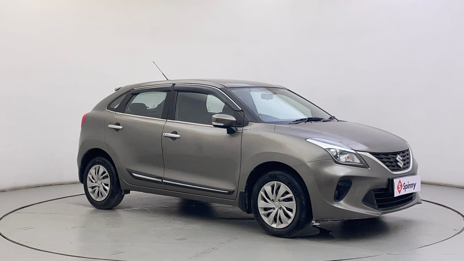 Used 2021 Maruti Suzuki Baleno Delta Petrol Manual exterior RIGHT FRONT CORNER VIEW