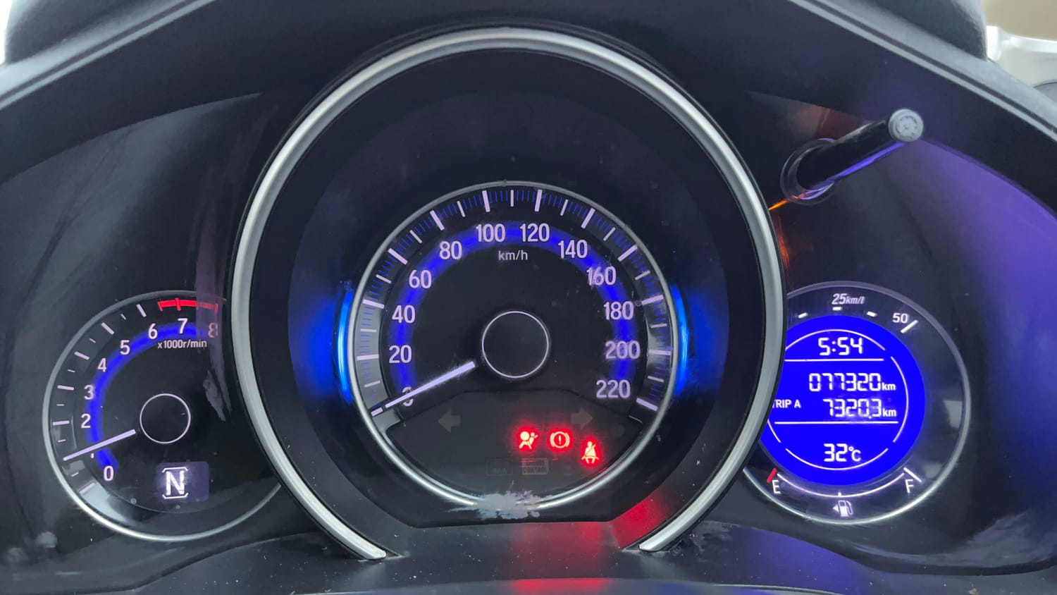 Used 2021 Honda Jazz VX CVT Petrol Automatic interior CLUSTERMETER VIEW