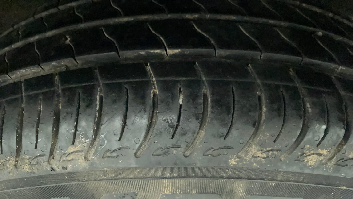 Used 2021 Maruti Suzuki Baleno Delta Petrol Manual tyres LEFT REAR TYRE TREAD VIEW