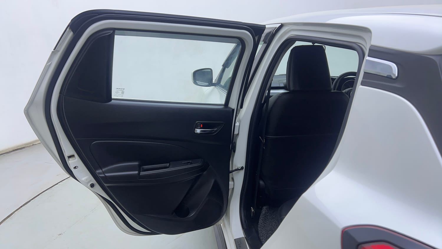 Used 2020 Maruti Suzuki Swift ZXi AMT Petrol Automatic interior LEFT REAR DOOR OPEN VIEW