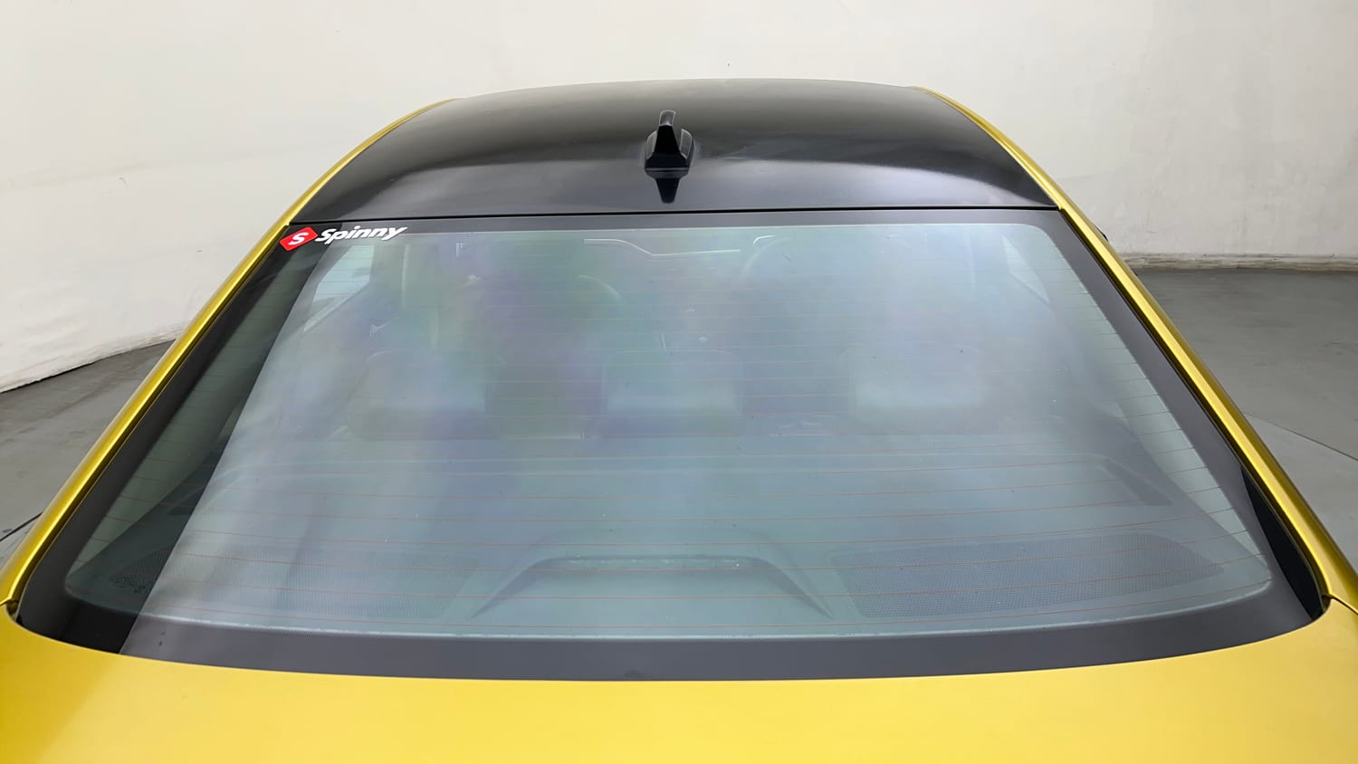 Used 2023 Volkswagen Virtus Highline 1.0 TSI AT Petrol Automatic exterior BACK WINDSHIELD VIEW