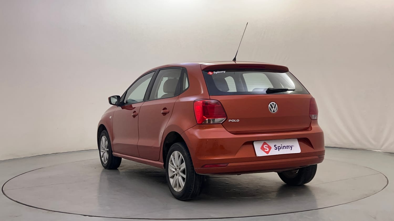 Used 2014 Volkswagen Polo Highline1.2L (P) Petrol Manual exterior LEFT REAR CORNER VIEW