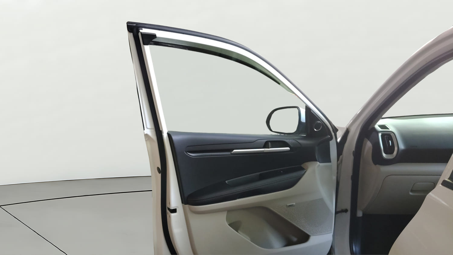 Used 2021 Kia Sonet HTX Plus 1.0 iMT Petrol Manual interior LEFT FRONT DOOR OPEN VIEW