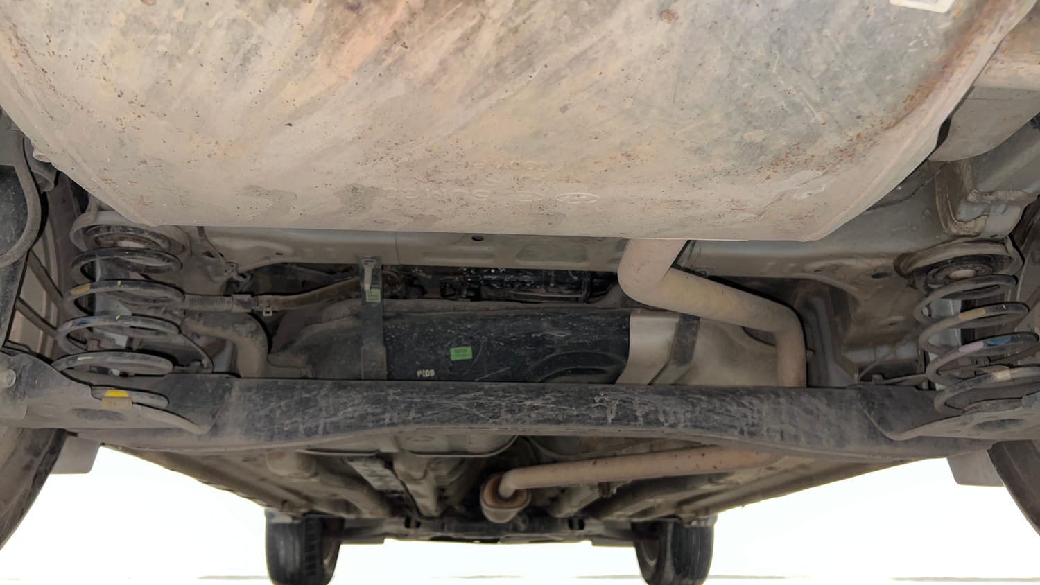 Used 2020 Hyundai Creta SX 1.5 Petrol Petrol Manual extra REAR UNDERBODY VIEW (TAKEN FROM REAR)