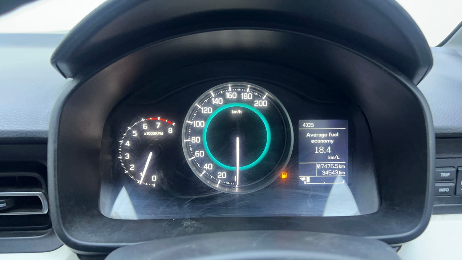 Used 2021 Maruti Suzuki Ignis Zeta 1.2 MT Petrol Manual interior CLUSTERMETER VIEW