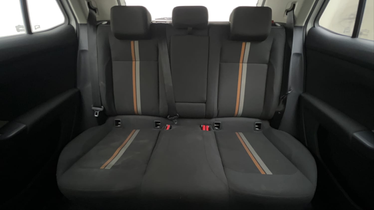 Used 2021 Skoda Kushaq Ambition 1.0L TSI MT Petrol Manual interior REAR SEAT CONDITION VIEW