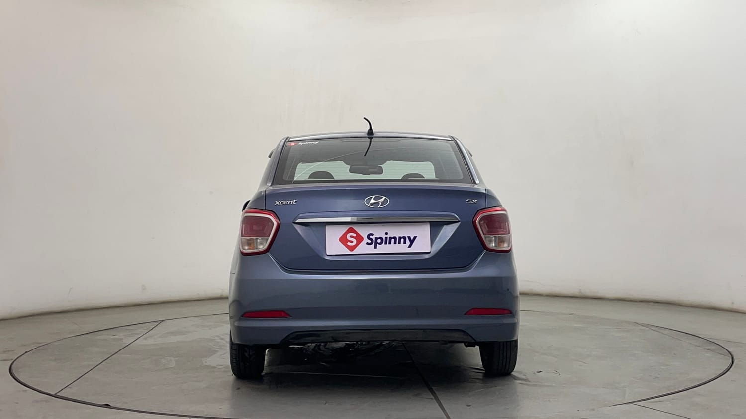 Used 2016 Hyundai Xcent SX 1.2 Petrol Manual exterior BACK VIEW