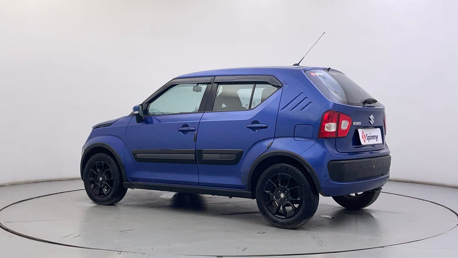 Used 2017 Maruti Suzuki Ignis Zeta 1.2 AMT Petrol Automatic exterior LEFT REAR CORNER VIEW