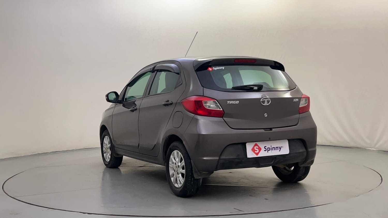 Used 2018 Tata Tiago Revotron XZA Petrol Automatic exterior LEFT REAR CORNER VIEW