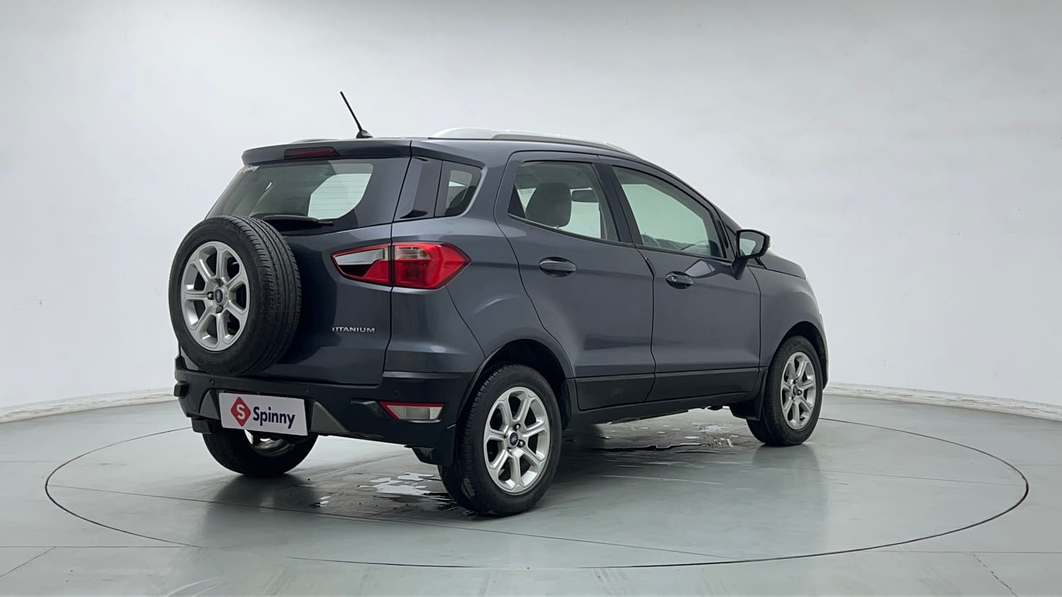 Used 2019 Ford EcoSport Titanium + 1.5L Ti-VCT AT Petrol Automatic exterior RIGHT REAR CORNER VIEW