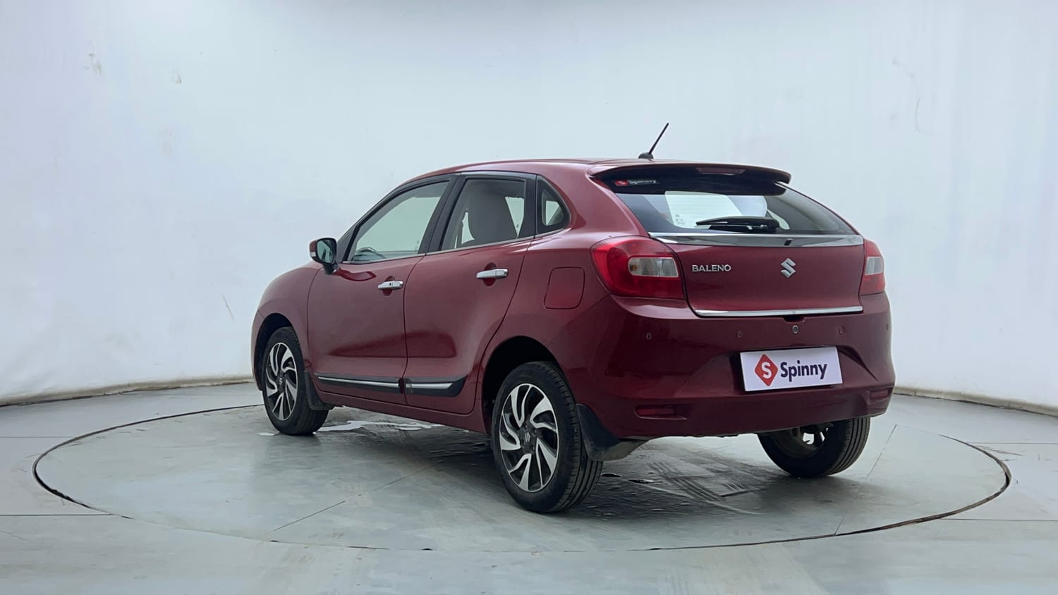 Used 2021 Maruti Suzuki Baleno Zeta Petrol Manual exterior LEFT REAR CORNER VIEW