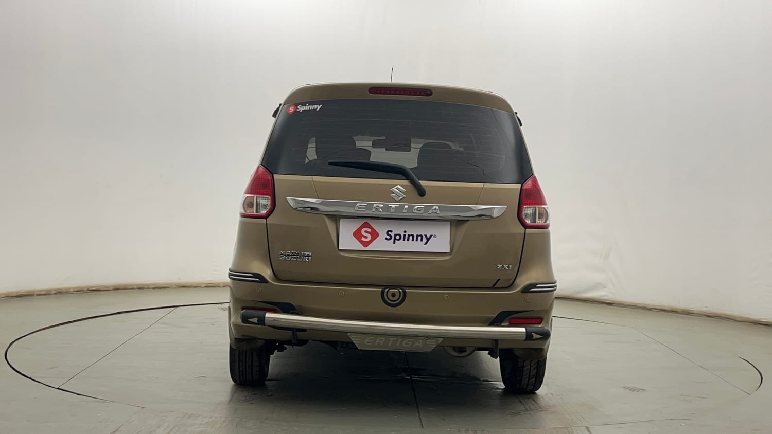 Used 2016 Maruti Suzuki Ertiga ZXI Petrol Manual exterior BACK VIEW