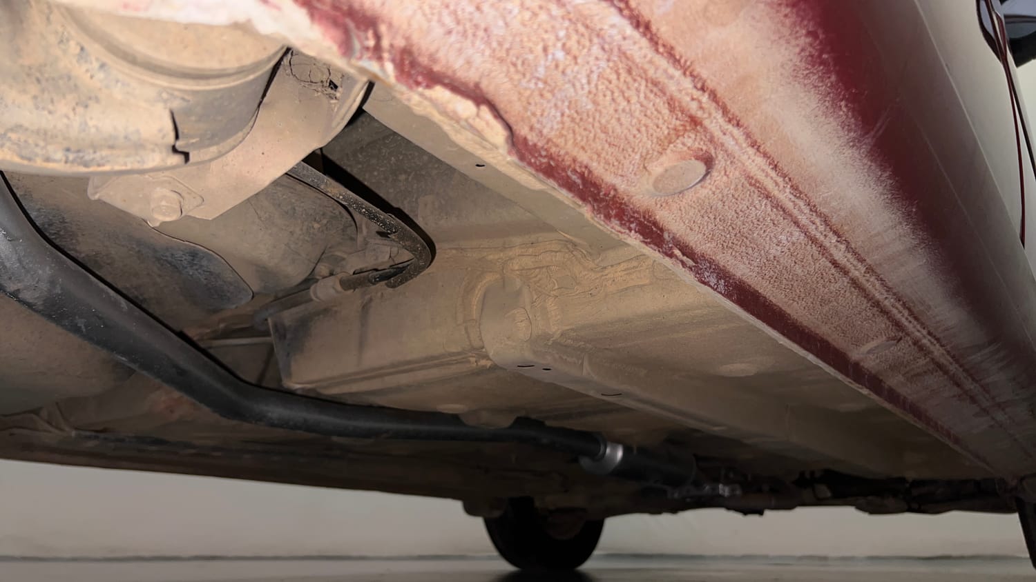 Used 2012 Hyundai i10 Sportz 1.2 Kappa2 Petrol Manual extra REAR RIGHT UNDERBODY VIEW