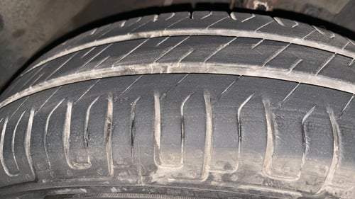 Used 2016 Nissan Micra Active XV Petrol Manual tyres RIGHT FRONT TYRE TREAD VIEW