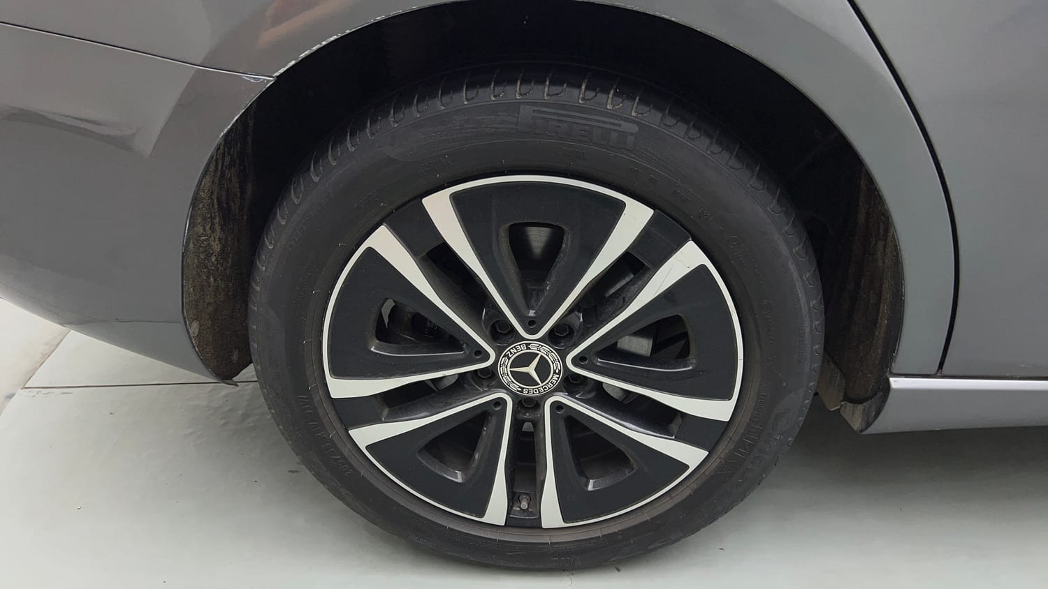 Used 2025 Mercedes-Benz A-Class Limousine 200 Petrol Automatic tyres RIGHT REAR TYRE RIM VIEW
