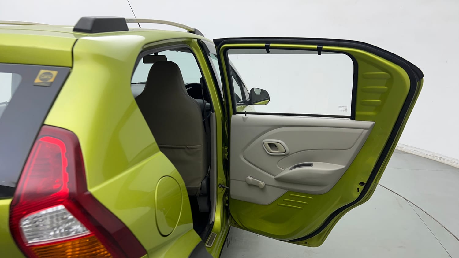 Used 2017 Datsun Redi-GO S Petrol Manual interior RIGHT REAR DOOR OPEN VIEW