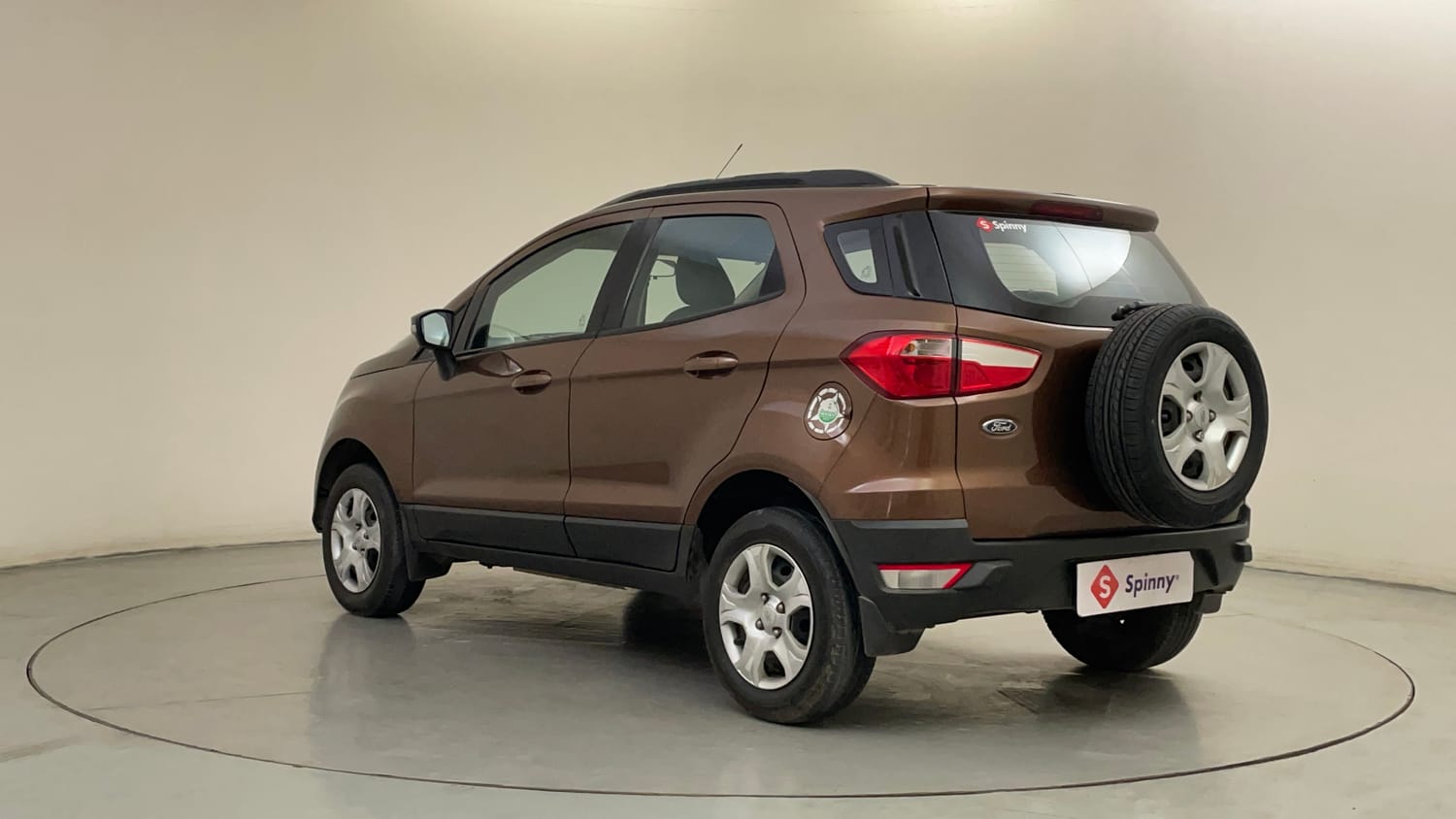 Used 2017 Ford EcoSport Trend+ 1.0L EcoBoost Petrol Manual exterior LEFT REAR CORNER VIEW
