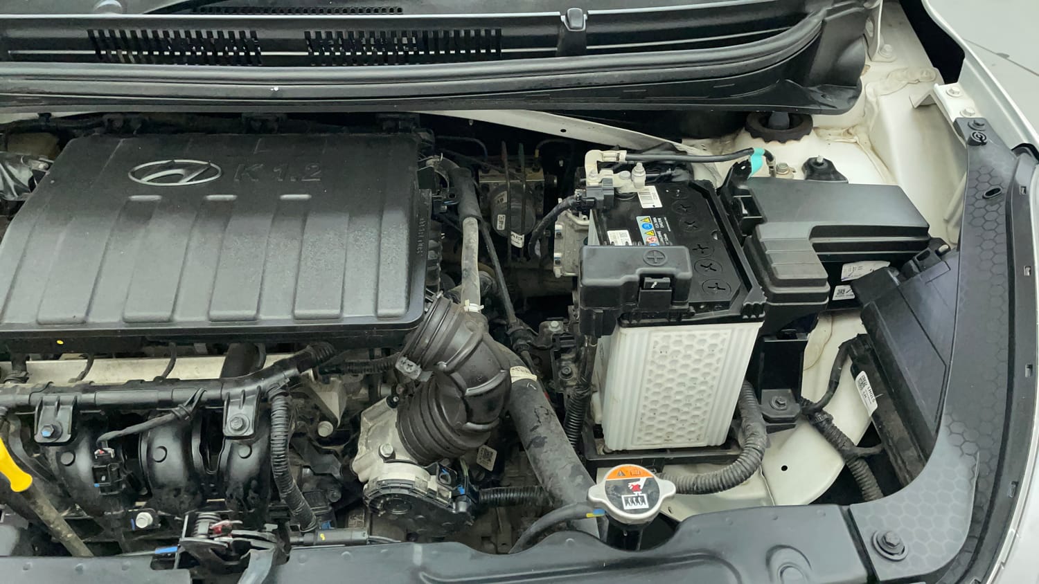 Used 2024 Hyundai Grand i10 Nios Era 1.2 Kappa Petrol Manual engine ENGINE LEFT SIDE VIEW