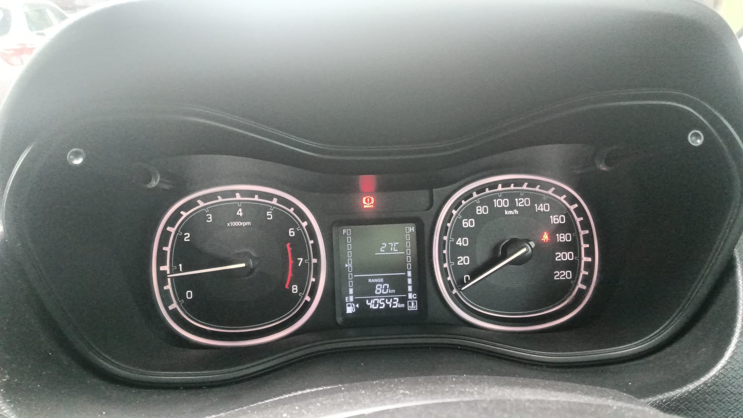 Used 2020 maruti-suzuki Vitara Brezza ZXi Plus Petrol Manual interior CLUSTERMETER VIEW