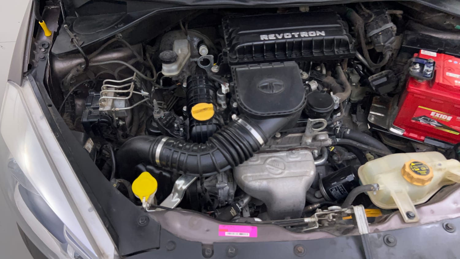 Used 2018 Tata Tiago Revotron XZA Petrol Automatic engine ENGINE RIGHT SIDE VIEW