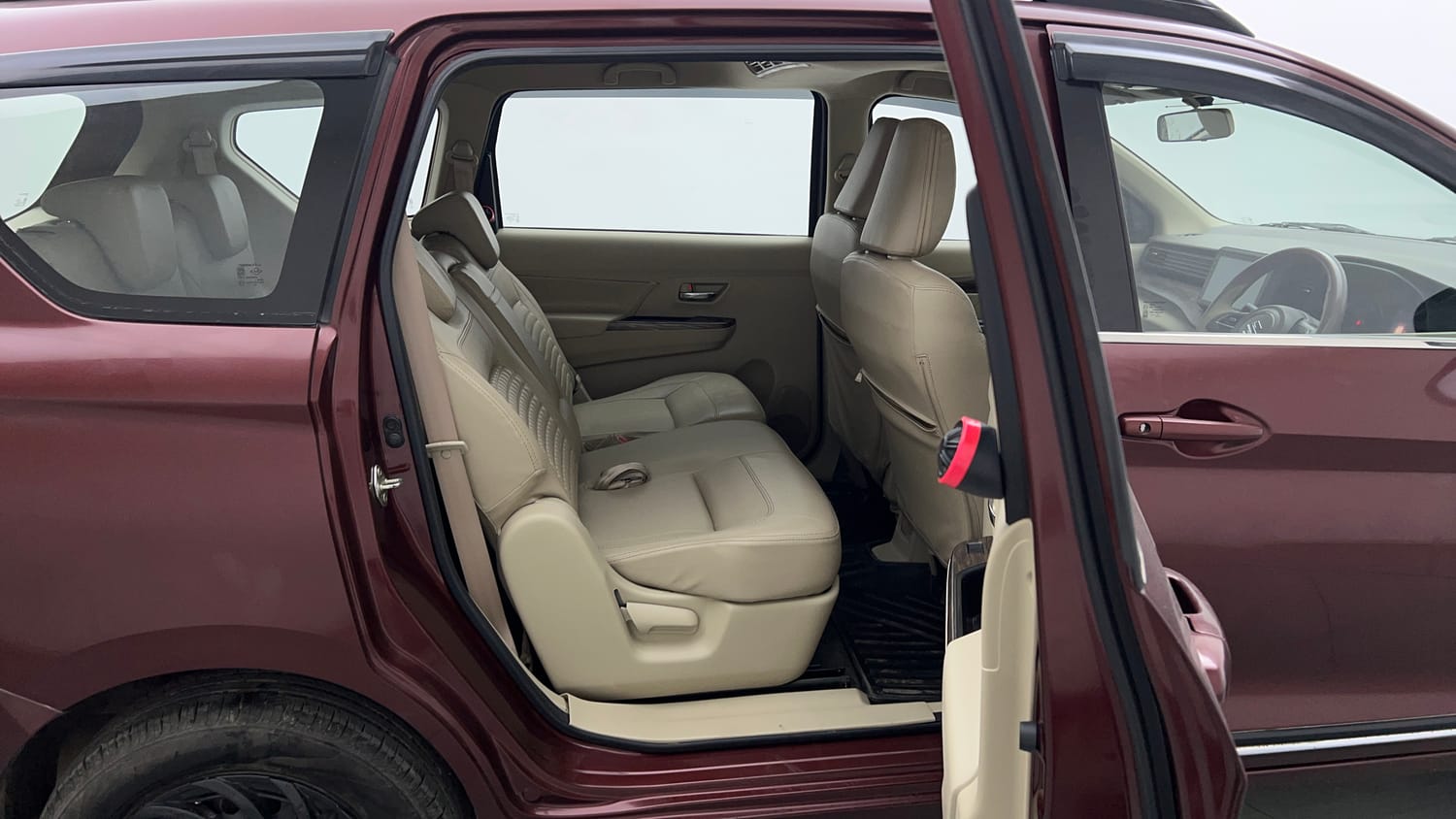 Used 2022 Maruti Suzuki New Ertiga VXi Petrol Manual interior RIGHT SIDE REAR DOOR CABIN VIEW