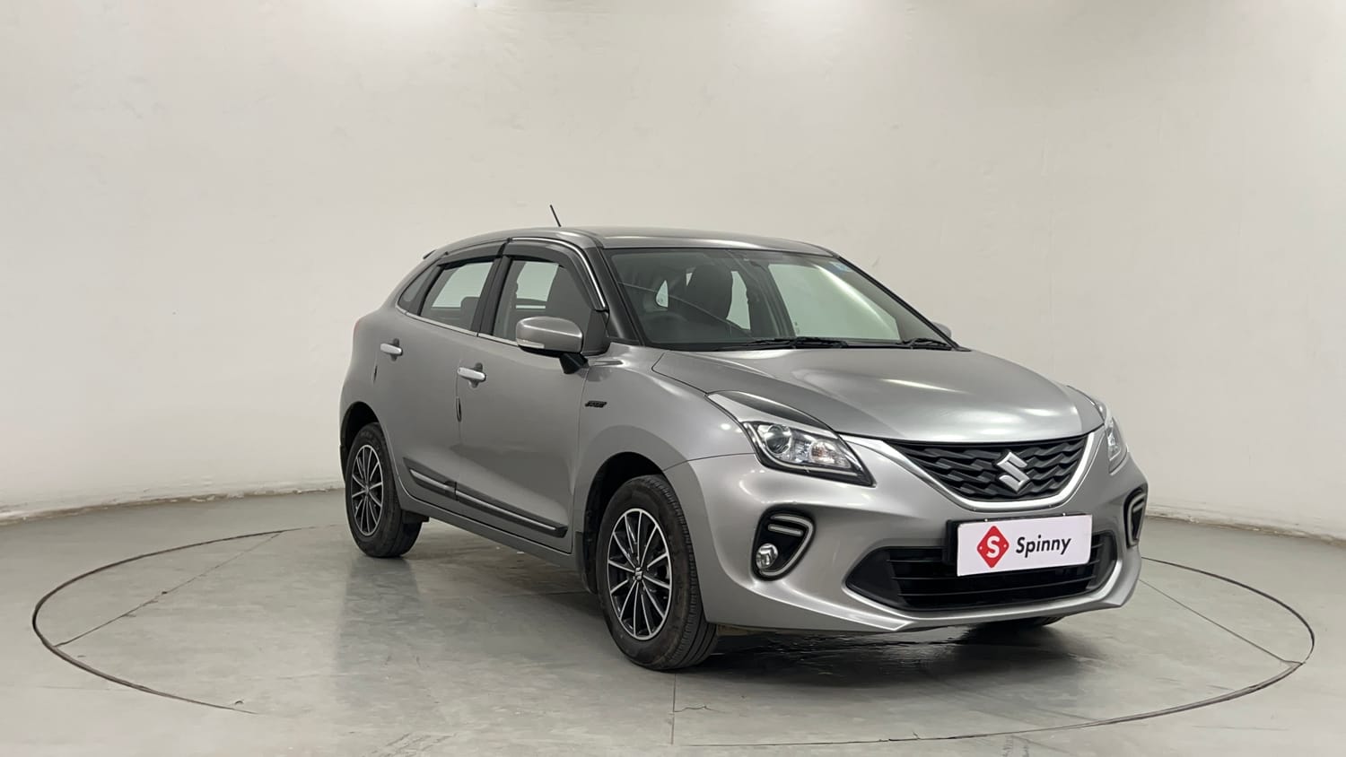 Used 2021 Maruti Suzuki Baleno Delta Petrol Manual exterior RIGHT FRONT CORNER VIEW
