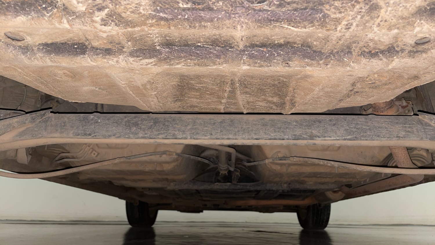 Used 2017 Honda Jazz V AT Petrol Petrol Automatic extra REAR UNDERBODY VIEW (TAKEN FROM REAR)