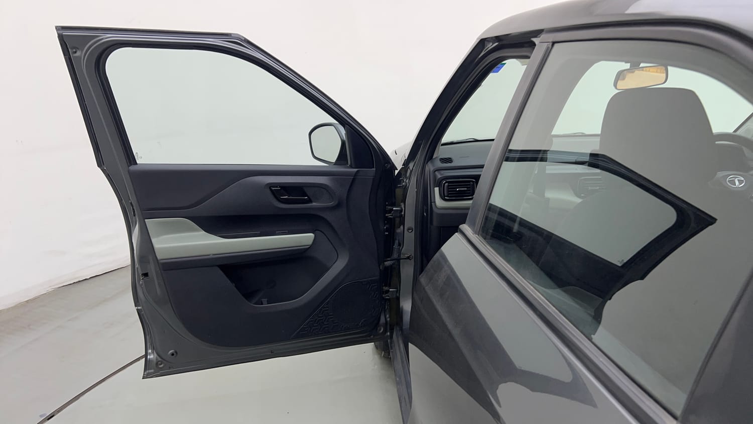Used 2022 Tata Punch Adventure MT Petrol Manual interior LEFT FRONT DOOR OPEN VIEW