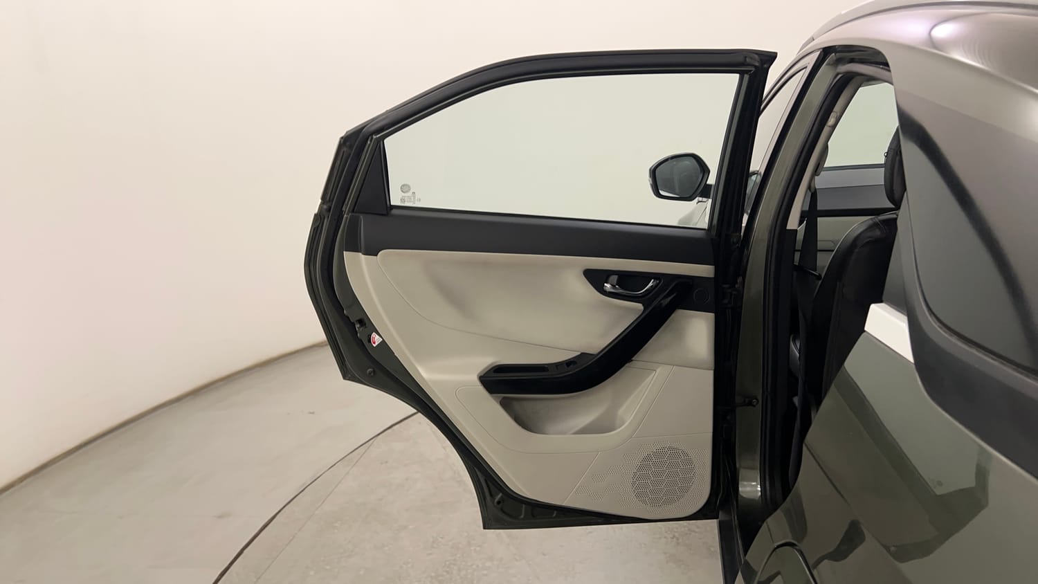 Used 2022 Tata Nexon XZA Plus (O) Diesel Diesel Automatic interior LEFT REAR DOOR OPEN VIEW