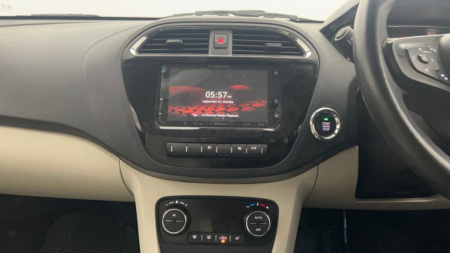 Used 2023 Tata Tigor XZA Plus Leatherette Pack Petrol Automatic top_features Integrated (in-dash) music system