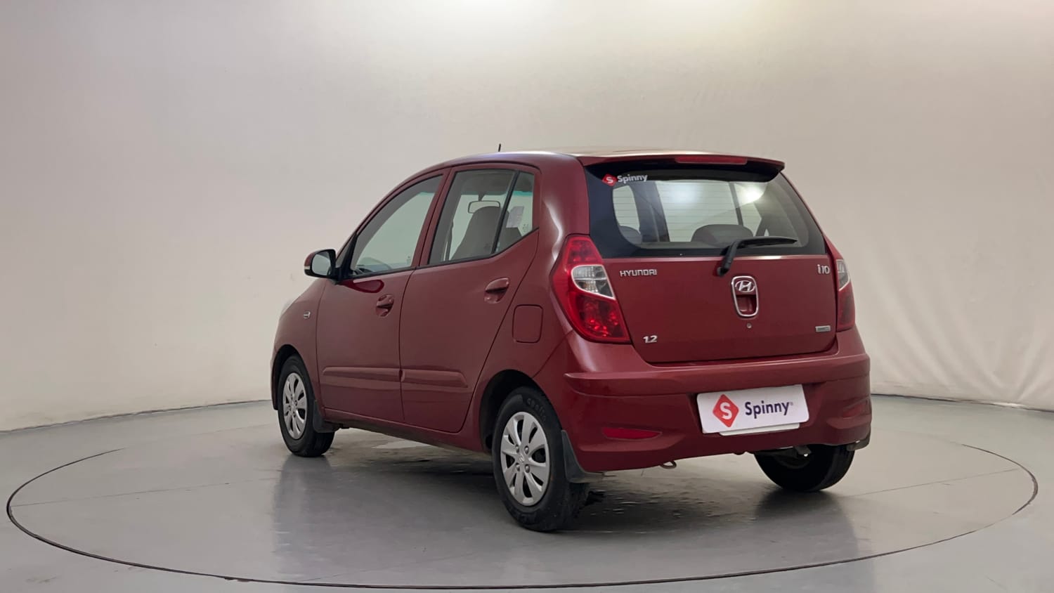 Used 2012 Hyundai i10 Sportz 1.2 Kappa2 Petrol Manual exterior LEFT REAR CORNER VIEW