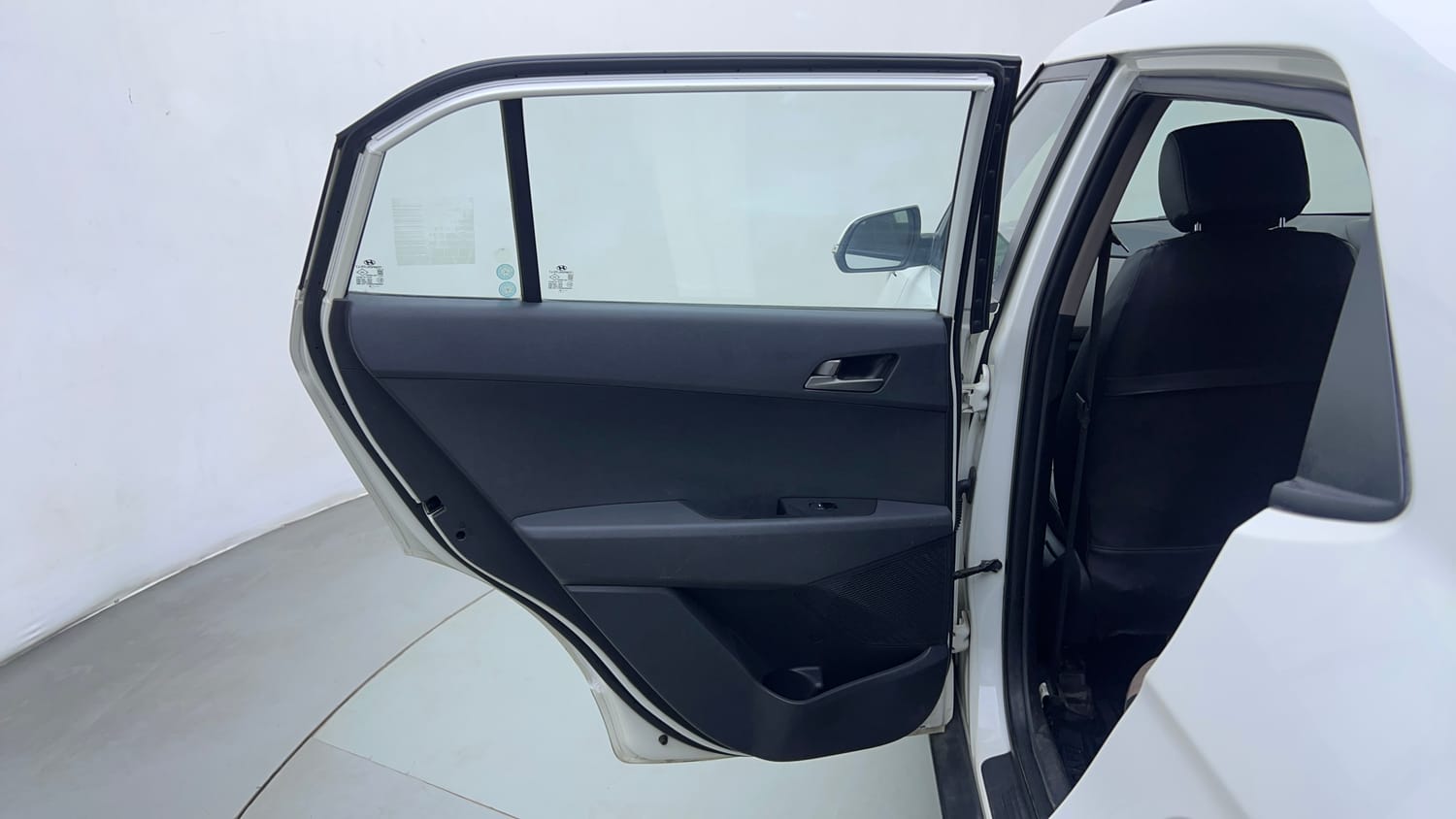 Used 2018 Hyundai Creta SX Plus 1.6 AT Petrol Petrol Automatic interior LEFT REAR DOOR OPEN VIEW