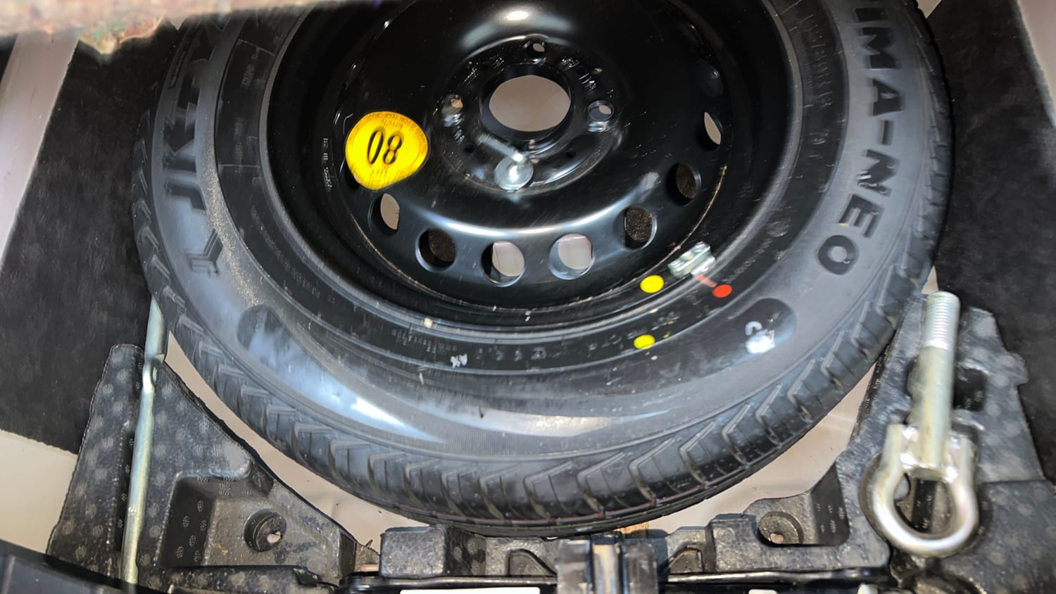 Used 2022 Tata Tigor XZ Plus CNG Cng Manual tyres SPARE TYRE VIEW
