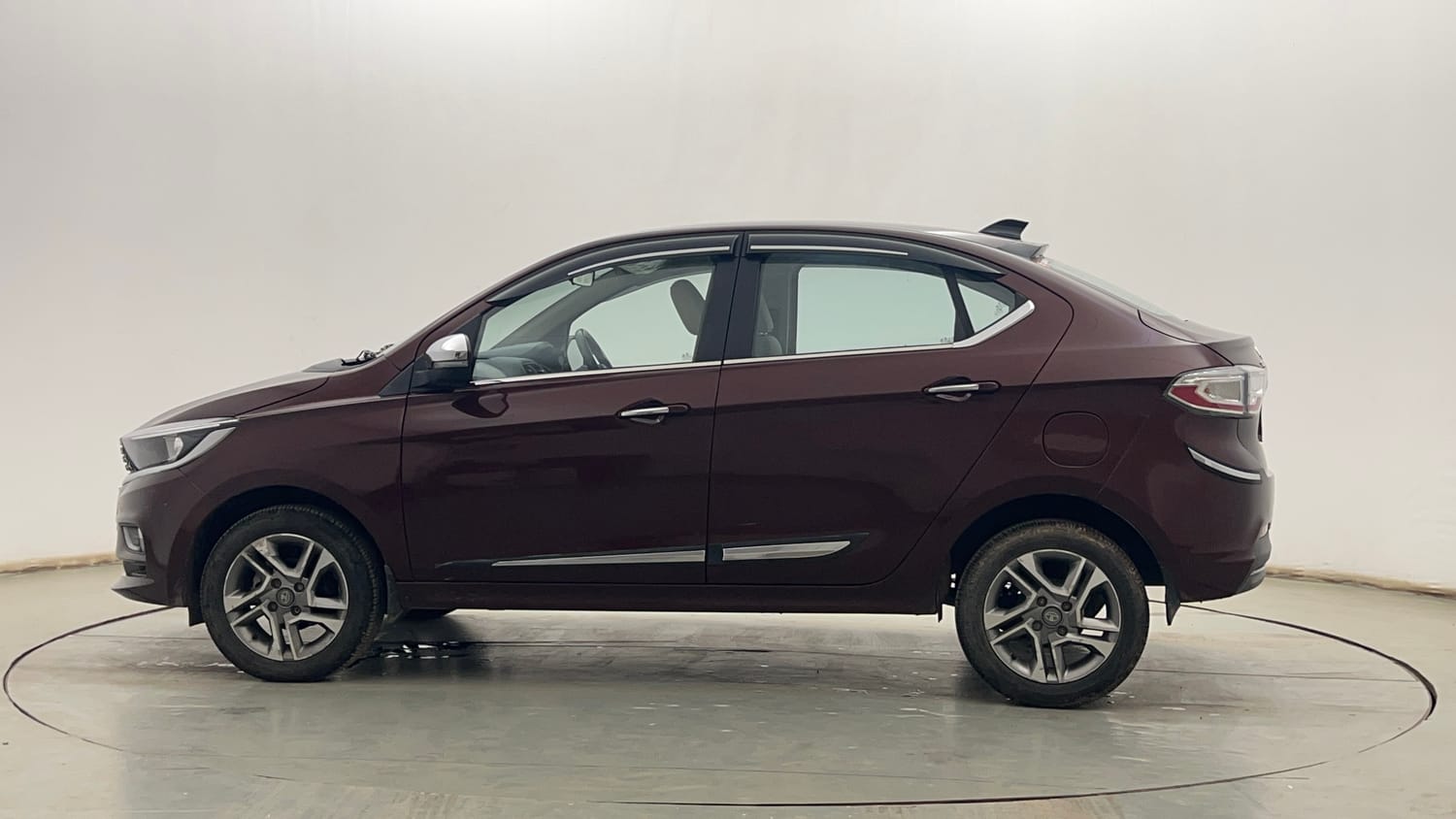 Used 2023 Tata Tigor XZA Plus Leatherette Pack Petrol Automatic exterior LEFT SIDE VIEW