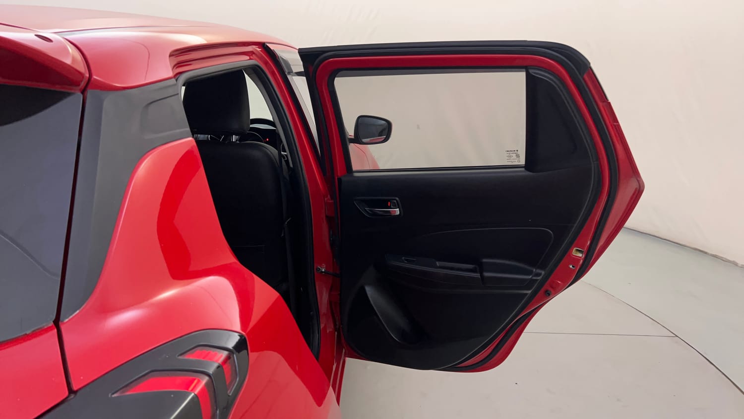 Used 2019 Maruti Suzuki Swift VXi AMT Petrol Automatic interior RIGHT REAR DOOR OPEN VIEW