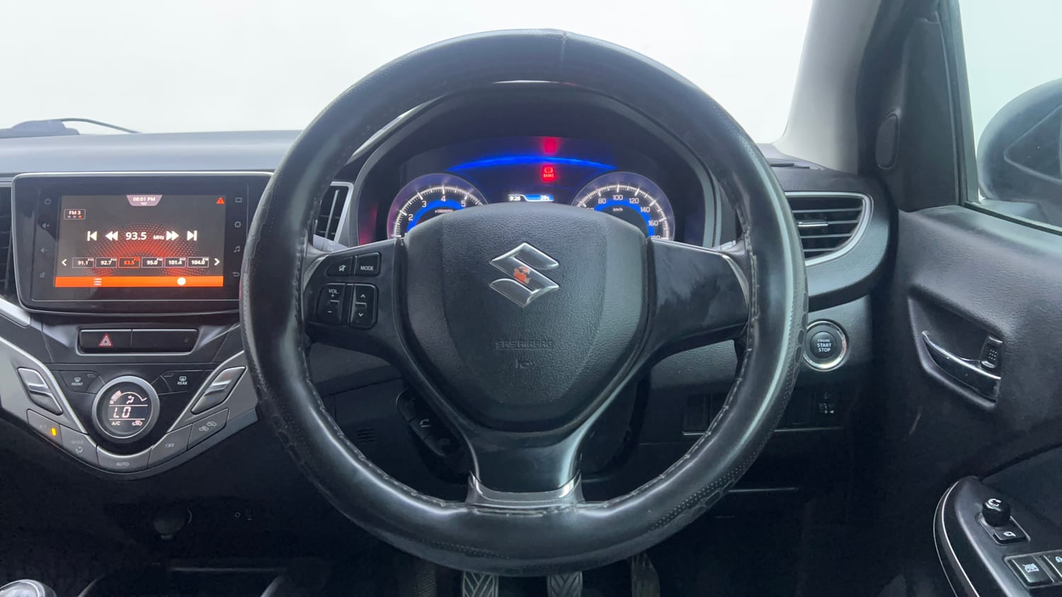 Used 2021 Maruti Suzuki Baleno Zeta Petrol Manual interior STEERING VIEW