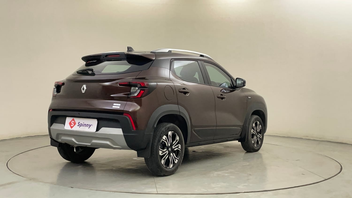 Used 2021 Renault Kiger RXZ Turbo CVT Petrol Automatic exterior RIGHT REAR CORNER VIEW