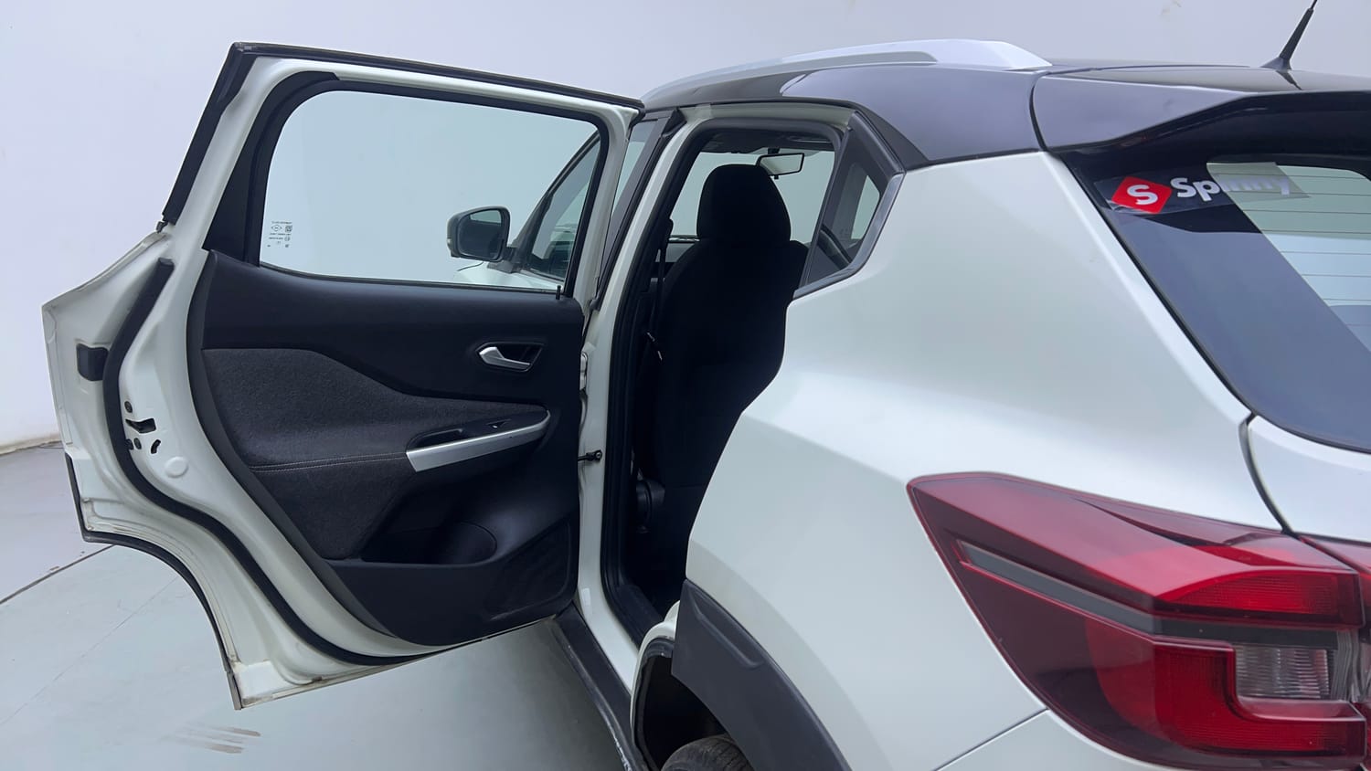 Used 2021 Nissan Magnite XV Premium Turbo CVT Petrol Automatic interior LEFT REAR DOOR OPEN VIEW