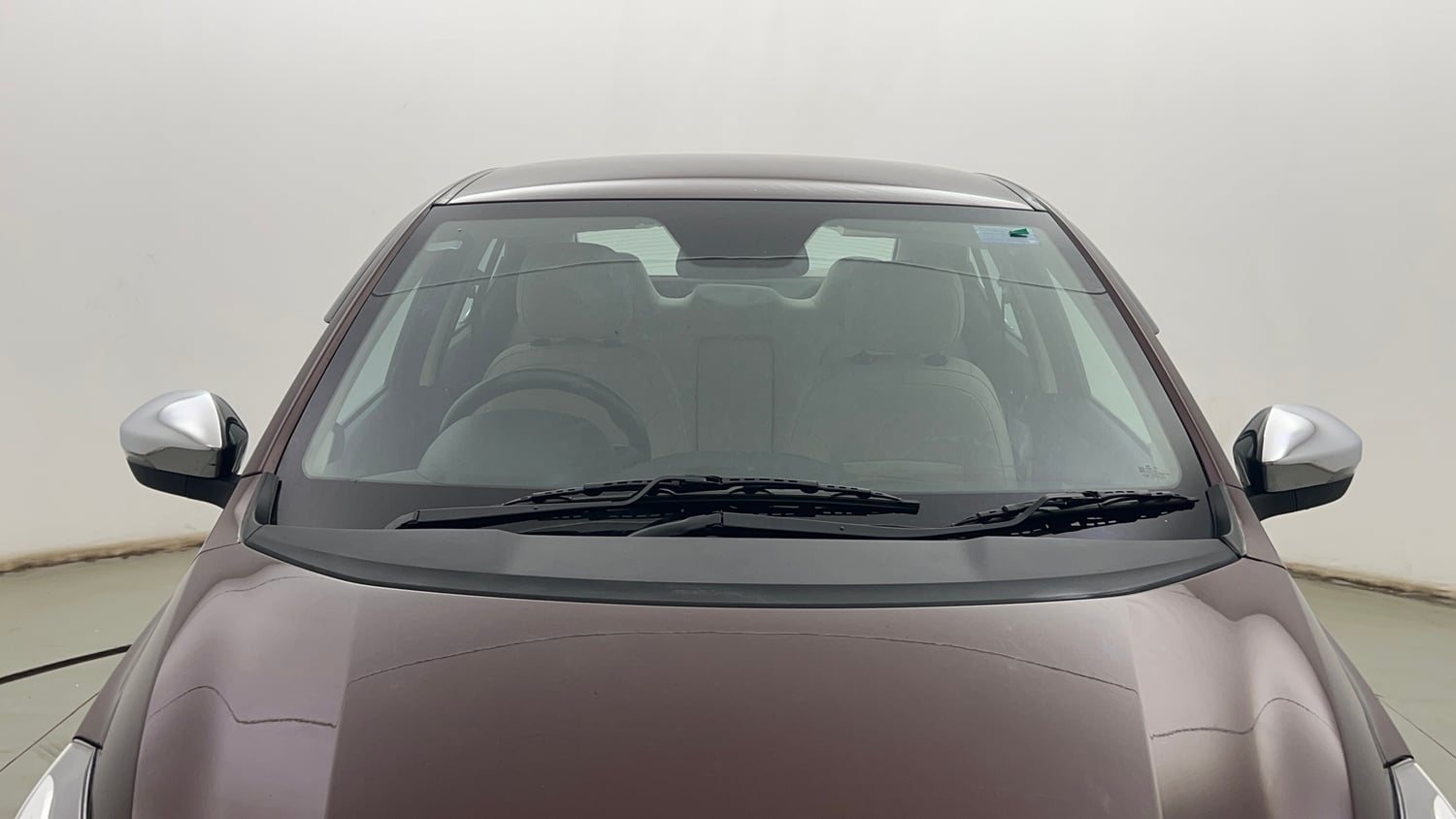 Used 2023 Tata Tigor XZA Plus Leatherette Pack Petrol Automatic exterior FRONT WINDSHIELD VIEW
