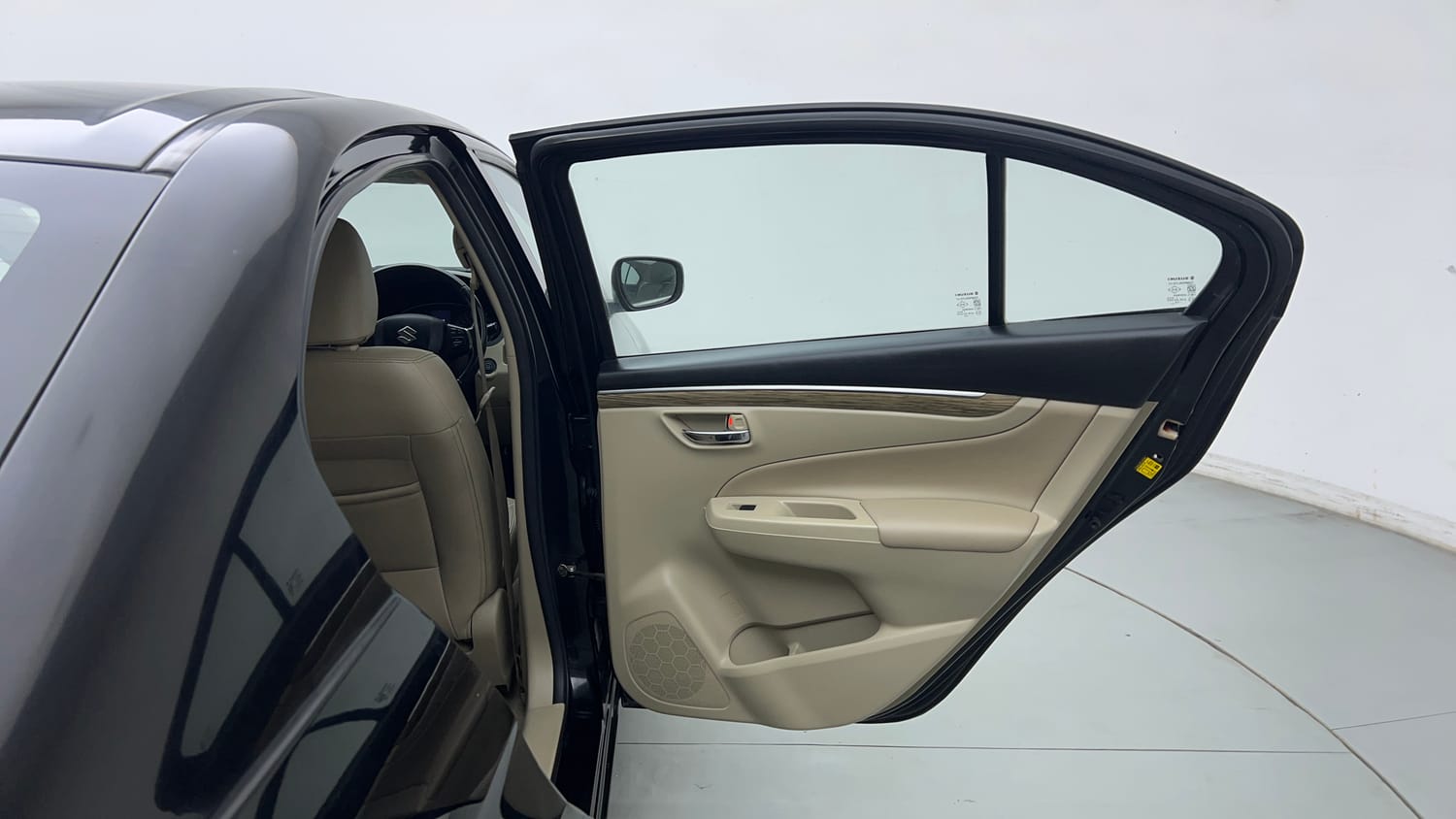 Used 2020 Maruti Suzuki Ciaz Alpha 1.5 AT Petrol Automatic interior RIGHT REAR DOOR OPEN VIEW