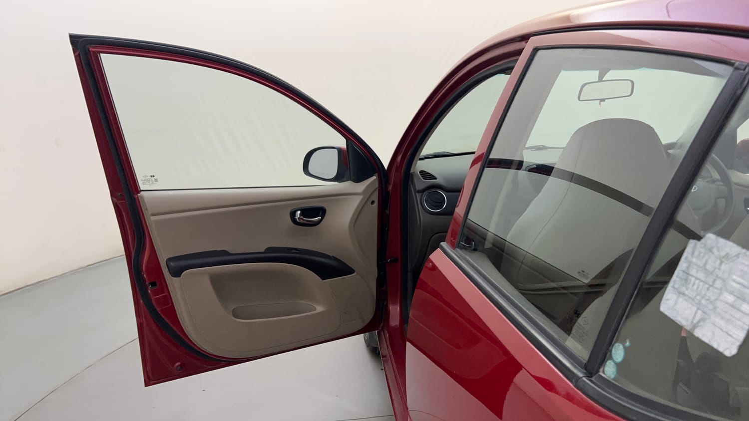 Used 2012 Hyundai i10 Sportz 1.2 Kappa2 Petrol Manual interior LEFT FRONT DOOR OPEN VIEW