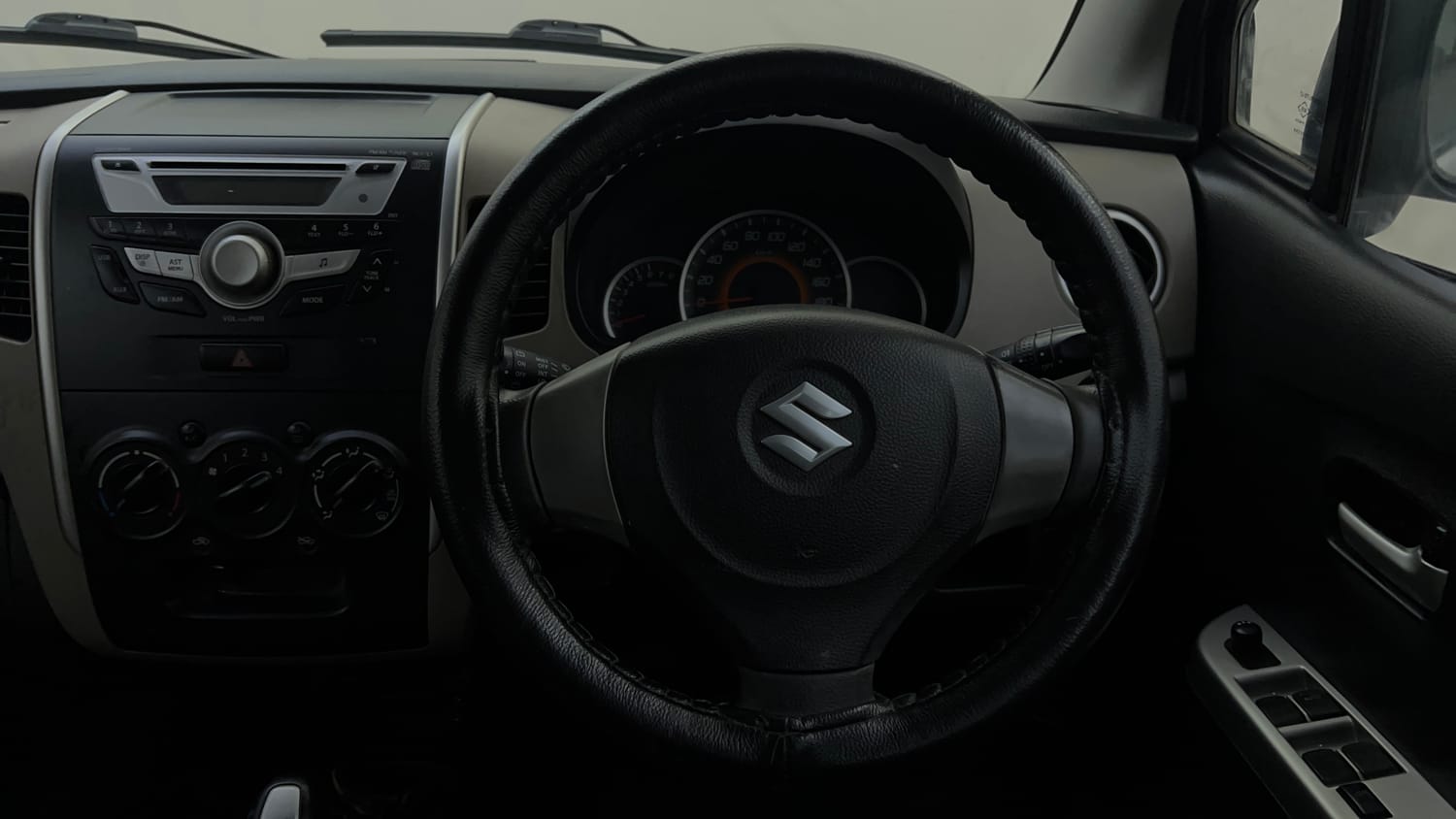 Used 2016 Maruti Suzuki Wagon R 1.0 VXI AMT Petrol Automatic interior STEERING VIEW