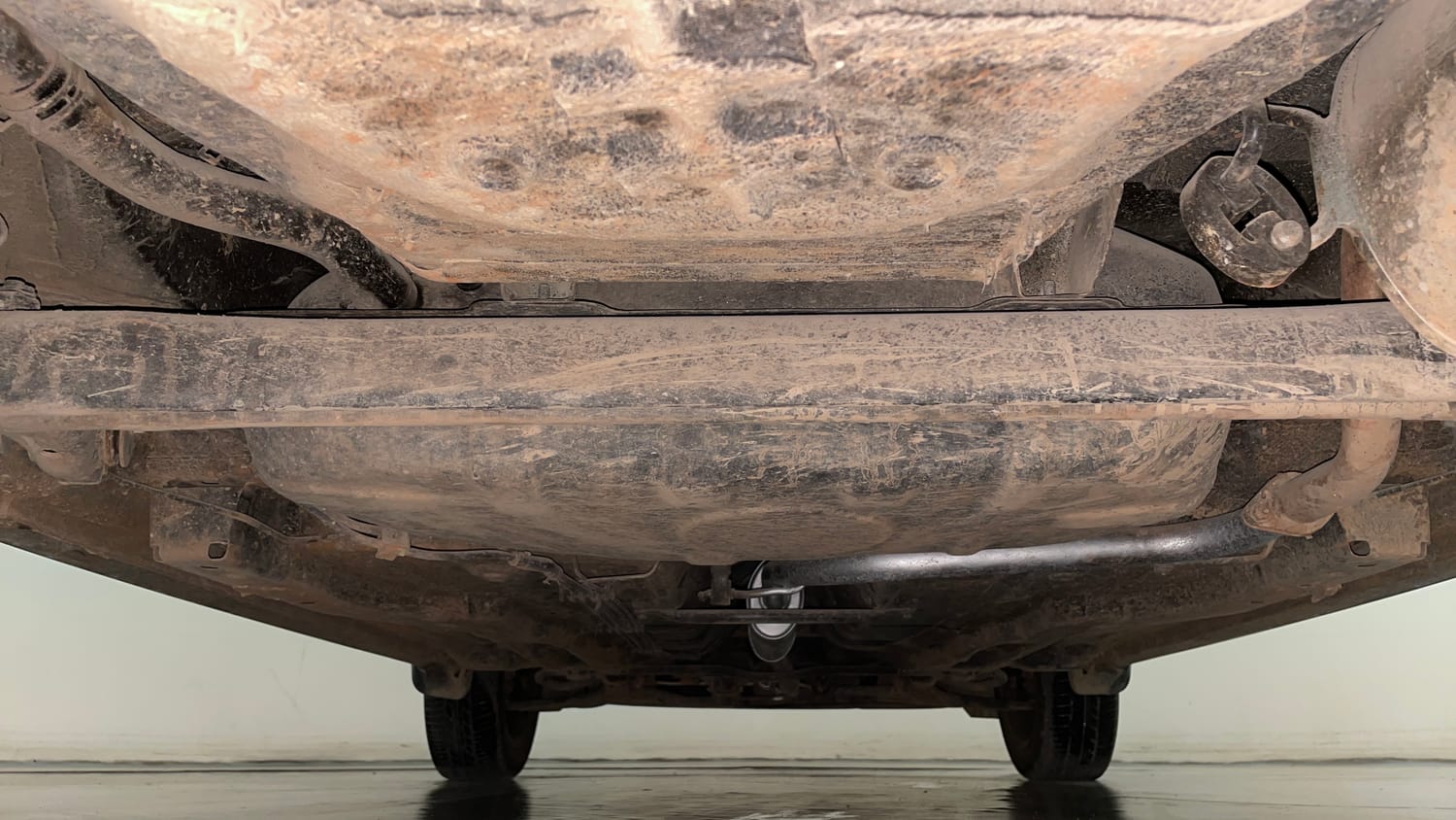 Used 2021 Tata Tiago XZ Plus Petrol Manual extra REAR UNDERBODY VIEW (TAKEN FROM REAR)