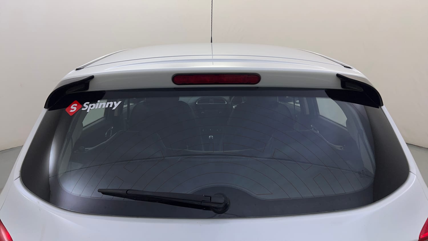 Used 2018 Tata Tiago Revotron XZ Petrol Manual exterior BACK WINDSHIELD VIEW