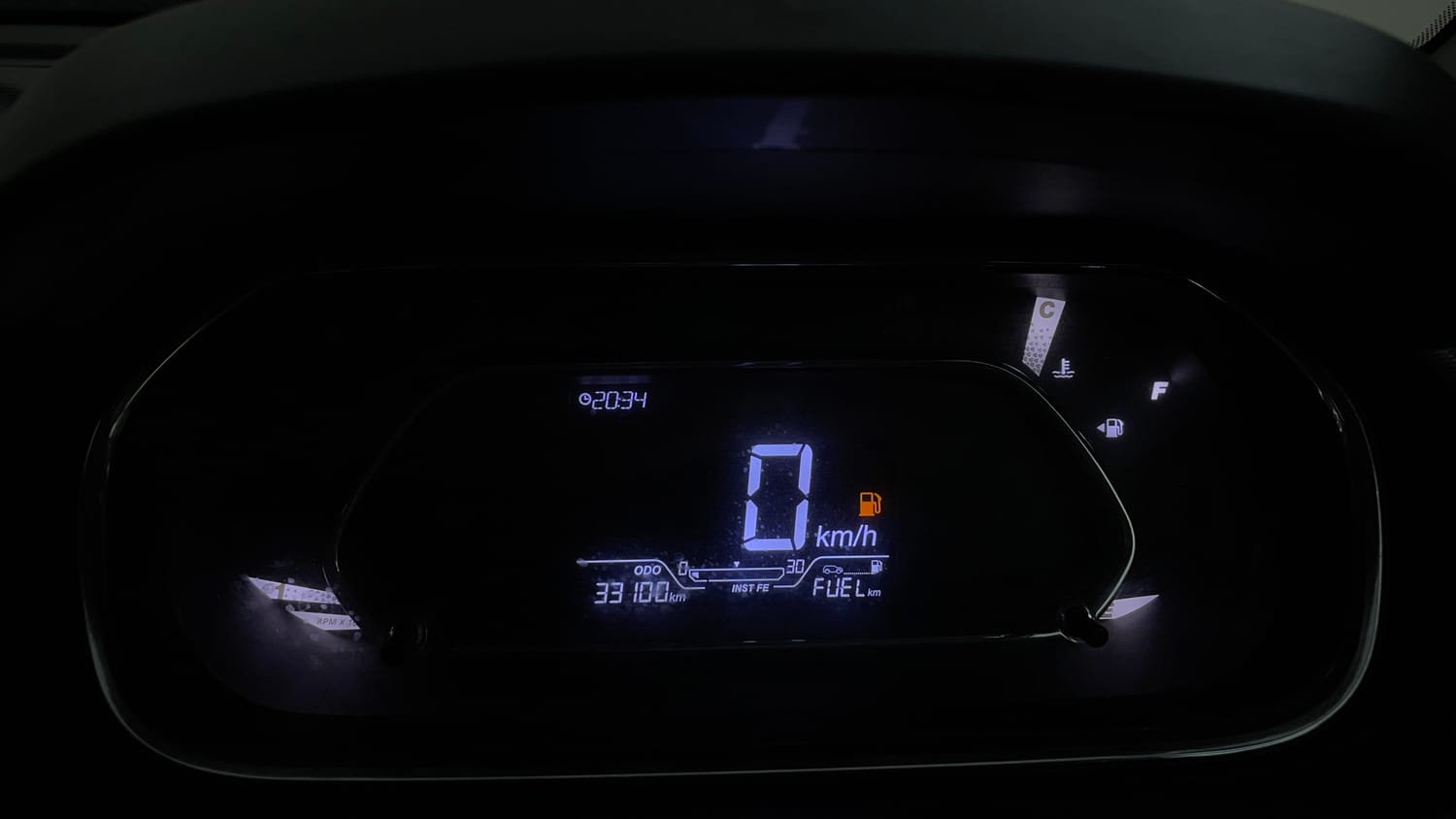 Used 2021 Tata Tiago XZ Plus Petrol Manual interior CLUSTERMETER VIEW