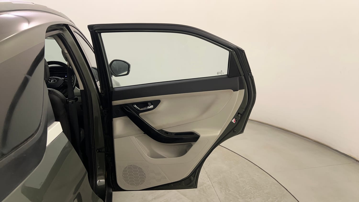 Used 2022 Tata Nexon XZA Plus (O) Diesel Diesel Automatic interior RIGHT REAR DOOR OPEN VIEW