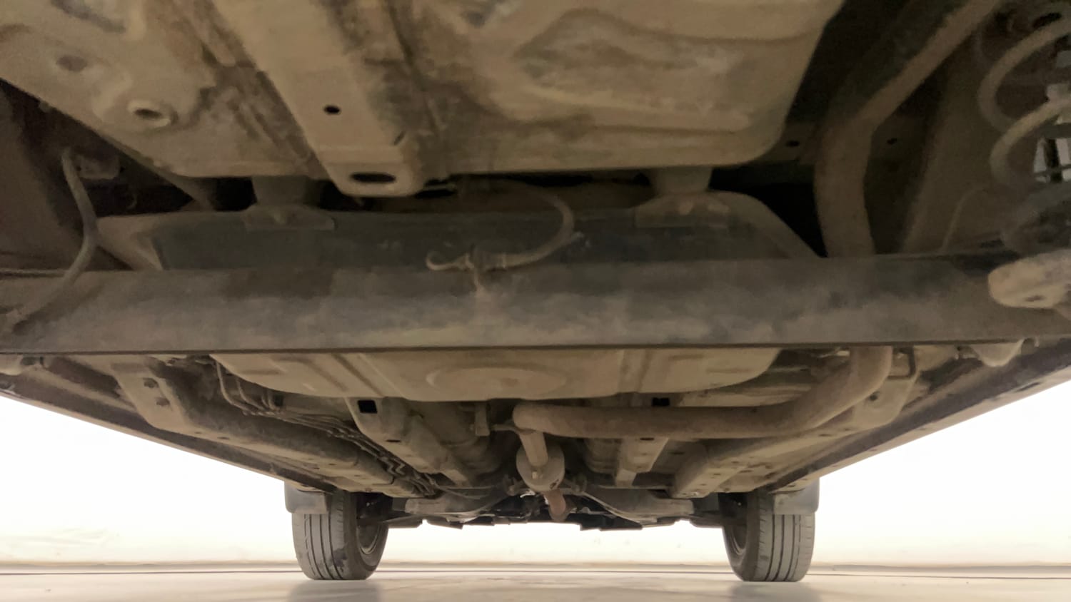 Used 2022 Tata Nexon XZA Plus (O) Diesel Diesel Automatic extra REAR UNDERBODY VIEW (TAKEN FROM REAR)