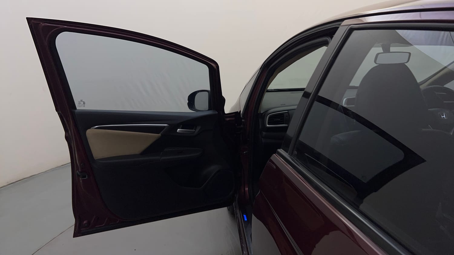 Used 2015 Honda Jazz V Petrol Petrol Manual interior LEFT FRONT DOOR OPEN VIEW