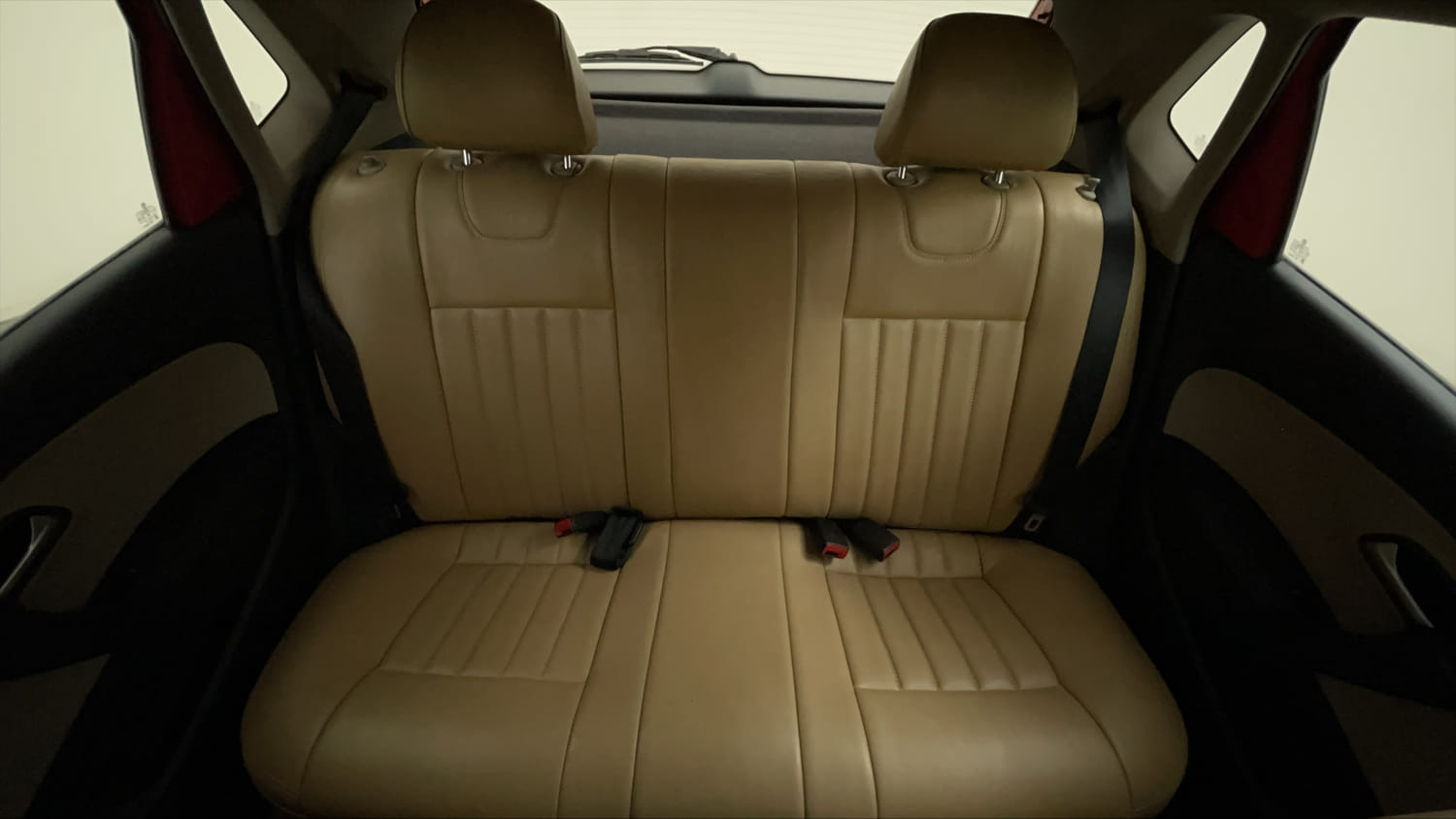 Used 2014 Volkswagen Polo Highline1.2L (P) Petrol Manual interior REAR SEAT CONDITION VIEW
