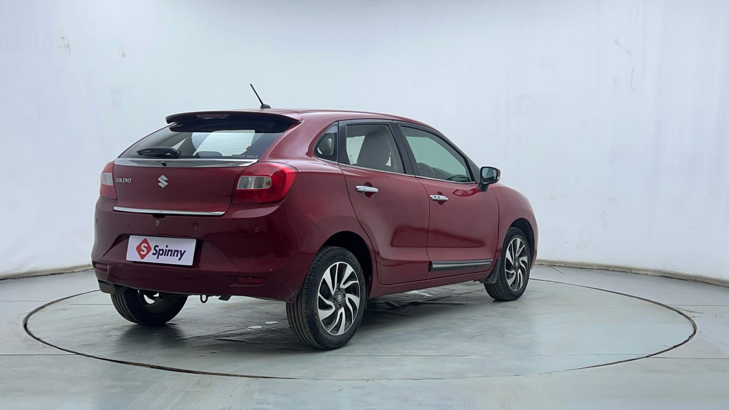 Used 2021 Maruti Suzuki Baleno Zeta Petrol Manual exterior RIGHT REAR CORNER VIEW